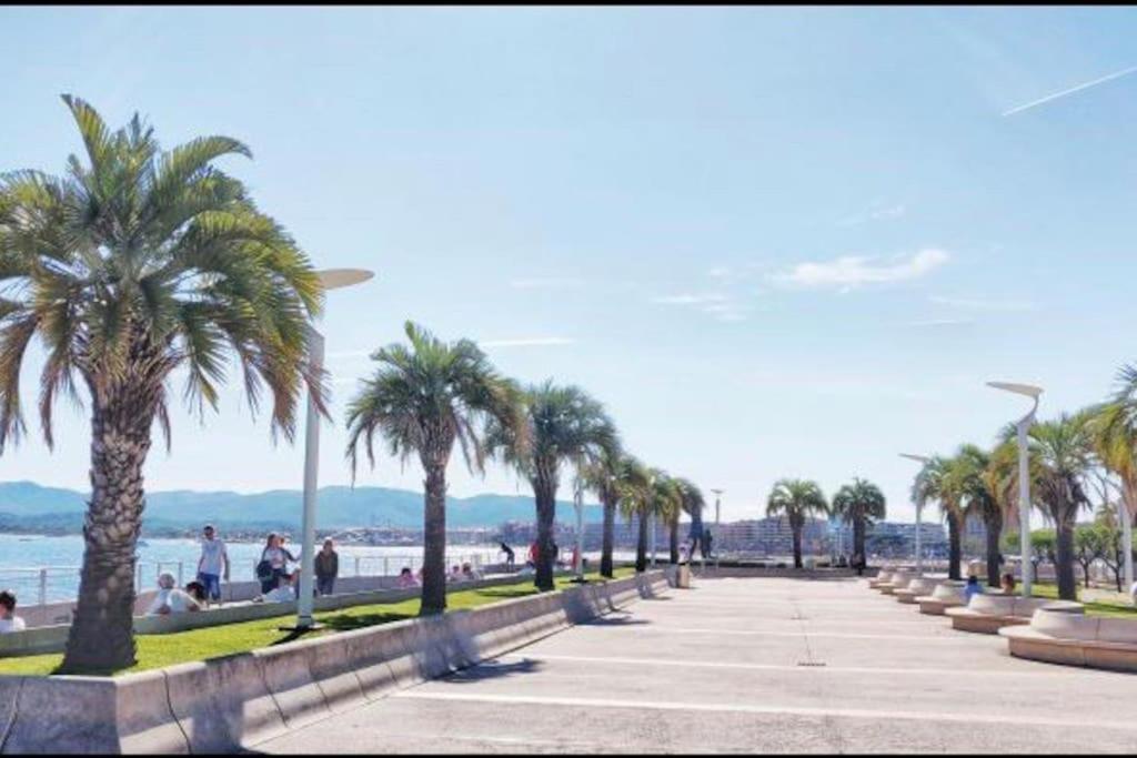 Chaleureux Appartement Face Au Port Sta Lucia, Tout A Pieds, Wifi Saint-Raphael  Bagian luar foto